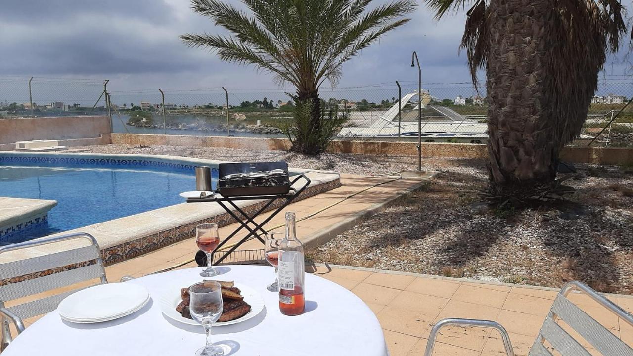 Villa En Veneziola Con Atracadero Privado La Manga del Mar Menor Exterior photo